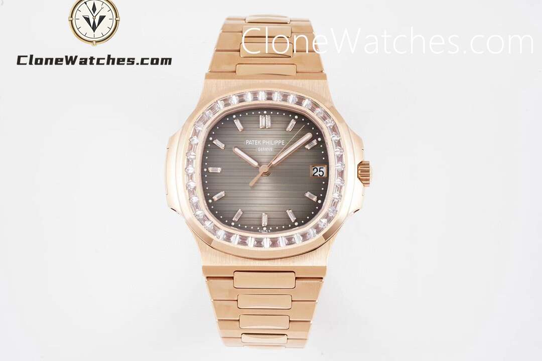 Super Clone Watches – Patek Philippe Nautilus 5711 Roles Gold Brown Dial