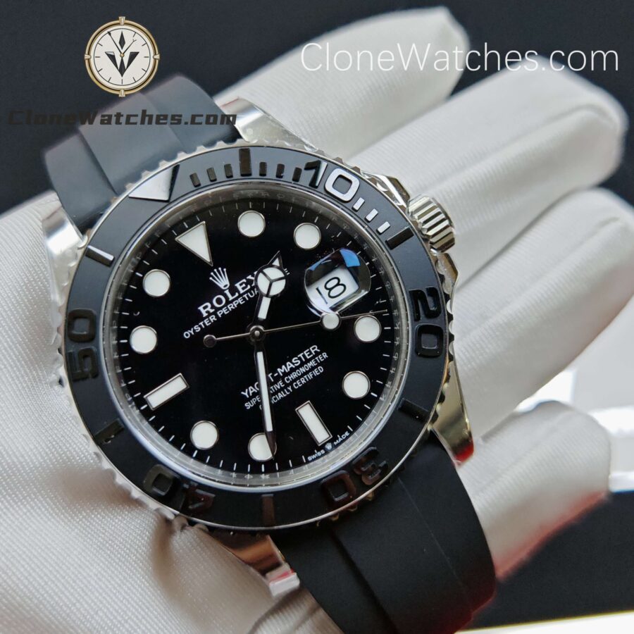 Super Clone Watches –Rolex Yacht Master White Gold 226659