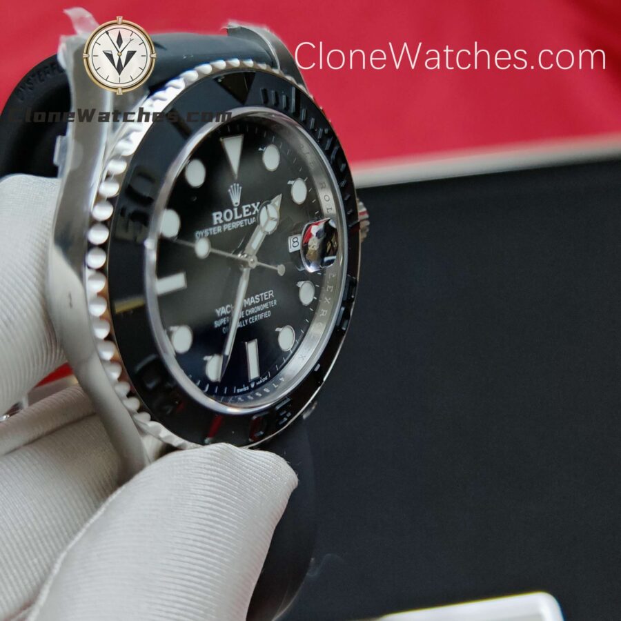 Super Clone Watches –Rolex Yacht Master White Gold
