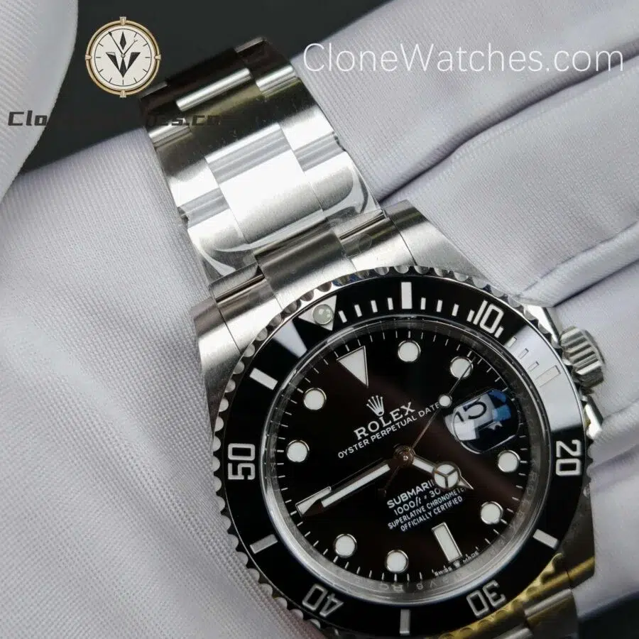 Super Clone Watches – Rolex Submariner Black Dial 126610LN