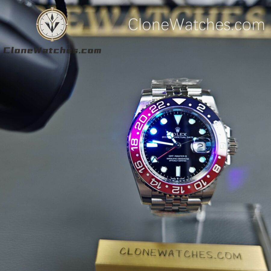 Super Clone Watches - Rolex GMT Master II Pepsi M126710blro