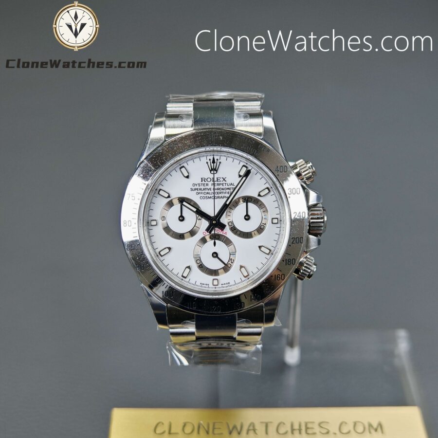 Super Clone Watches - Rolex Daytona White M116520-78590