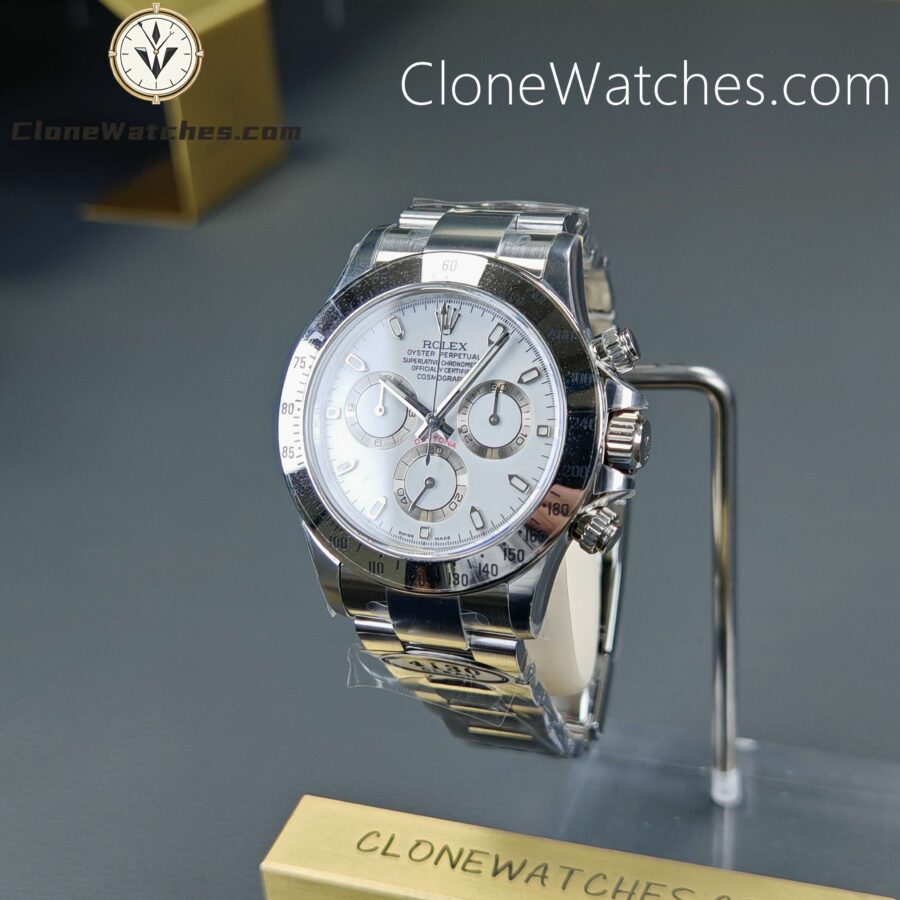 Super Clone Watches - Rolex Daytona White M116520-78590