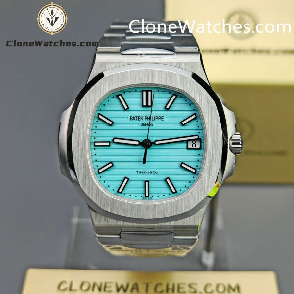 Super Clone Watches - Patek Philippe Nautilus 5711 Tiffany & Co Blue Dial