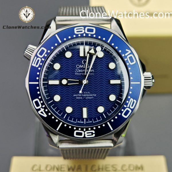 OMEGA Super Clone Watches 1:1 Seamaster Diver 300M James Bond 60th anniversary 210.30.42.20.03.002 42mm
