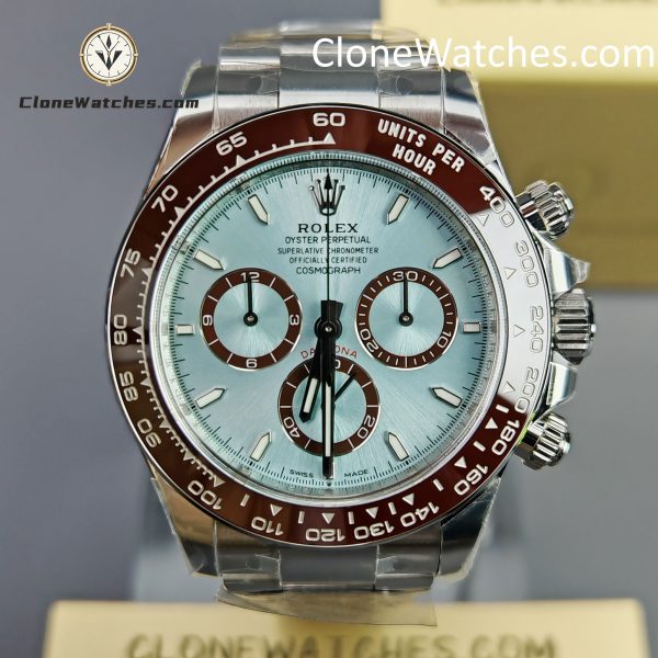 Rolex Super Clone Watches 1:1 ICE BLUE Daytona M126506-0001 4131 Movement