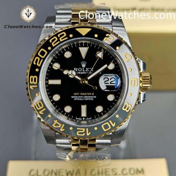 Rolex Super Clone Watches 1:1 GMT Master II  m126713grnr Jubilee 3285 Movement