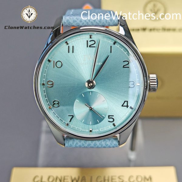 IWC Super Clone Watches 1:1 Blue Dial Portugieser IW358402