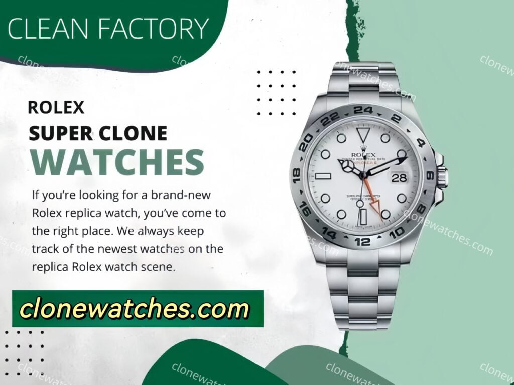 We are the top supplier of super clone watches.