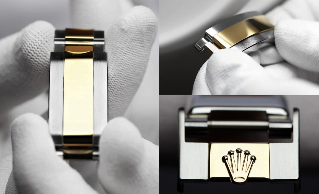 Rolex 5-Layer Gold Plating Technology Diagram