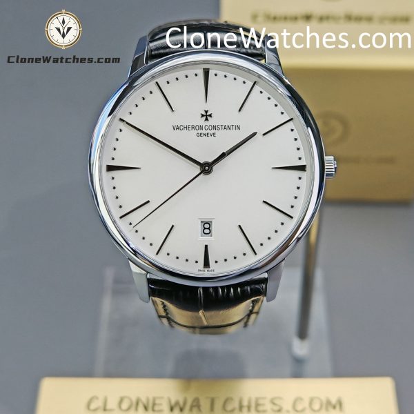 Vacheron Constantin Super Clone Watches 1:1 Patrimony 85180/000G-9230 White Dial