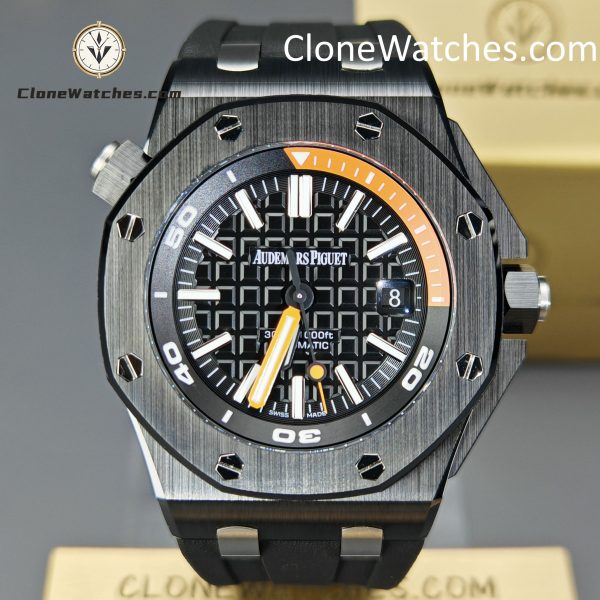 Audemars Piguet Super Clone Watches 1:1 Royal Oak Offshore 15707 Black Dial