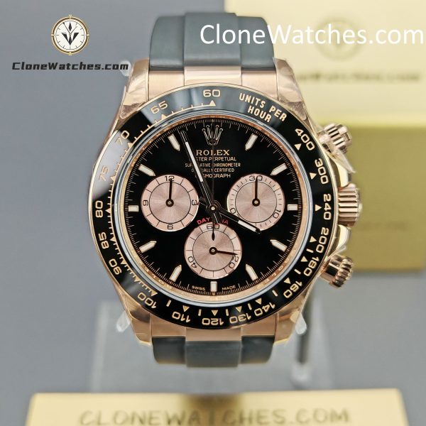 Rolex Super Clone Watches 1:1  Daytona Rose Gold M126515ln-0002 4131 Movement