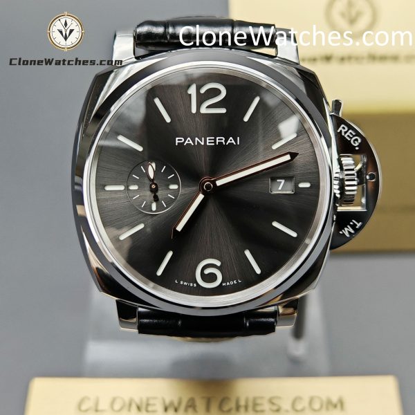 Panerai Super Clone Watches 1:1 Luminor Due PAM01250 Grey Dial