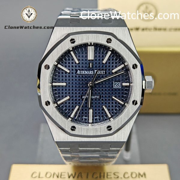 Audemars Piguet Super Clone Watches 1:1 Royal Oak 15400 Blue Dial