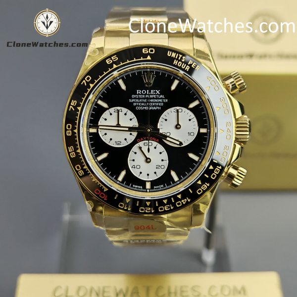 Rolex Super Clone Watches 1:1 Le Mans Daytona 100 Years Anniversary 18K Gold 4132 Movement
