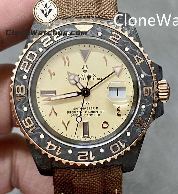 Super Clone Watches – Modified DIW Rolex GMT Master II "DE EVEROSE"