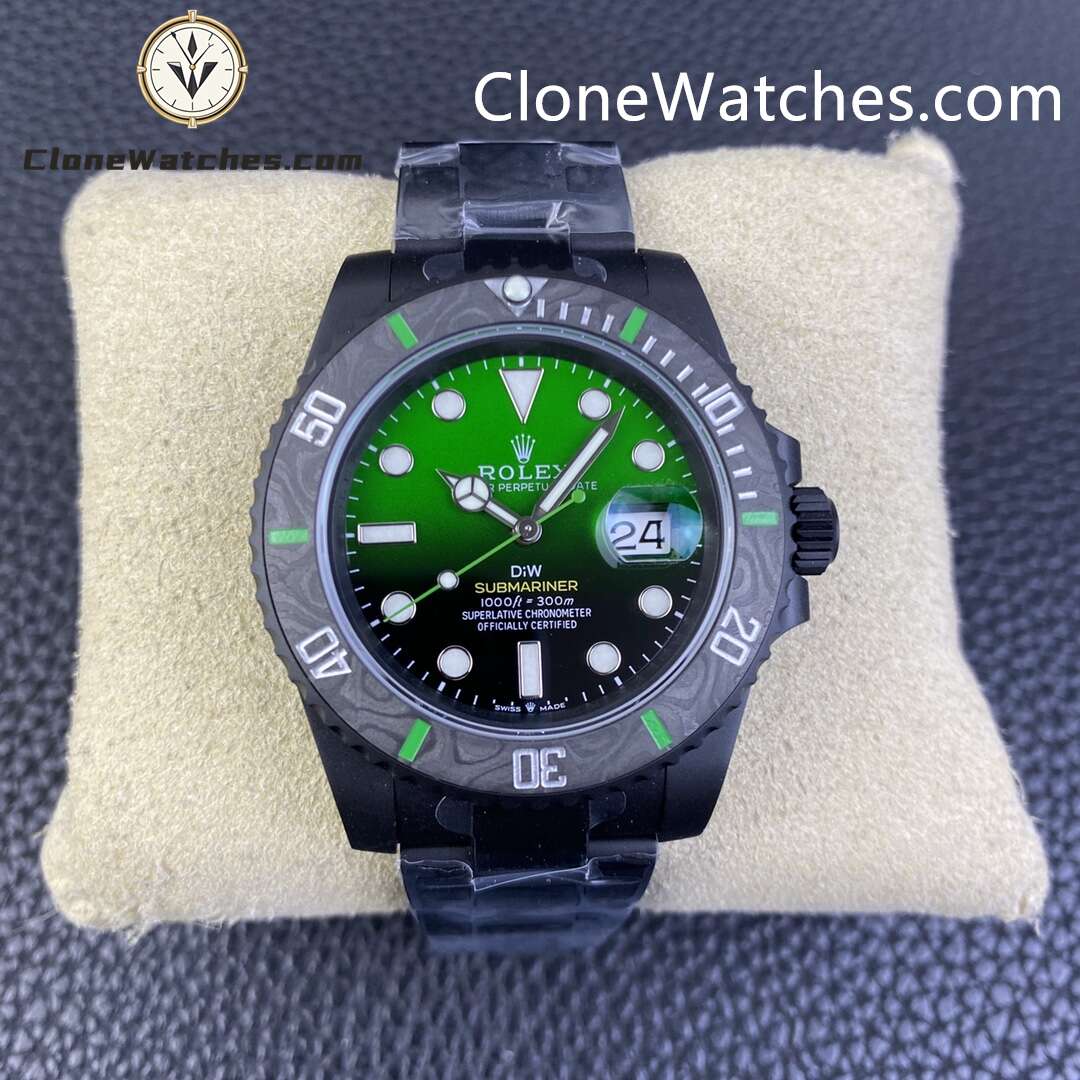Super Clone Watches – Modified DiW Rolex Submariner PARAKEET