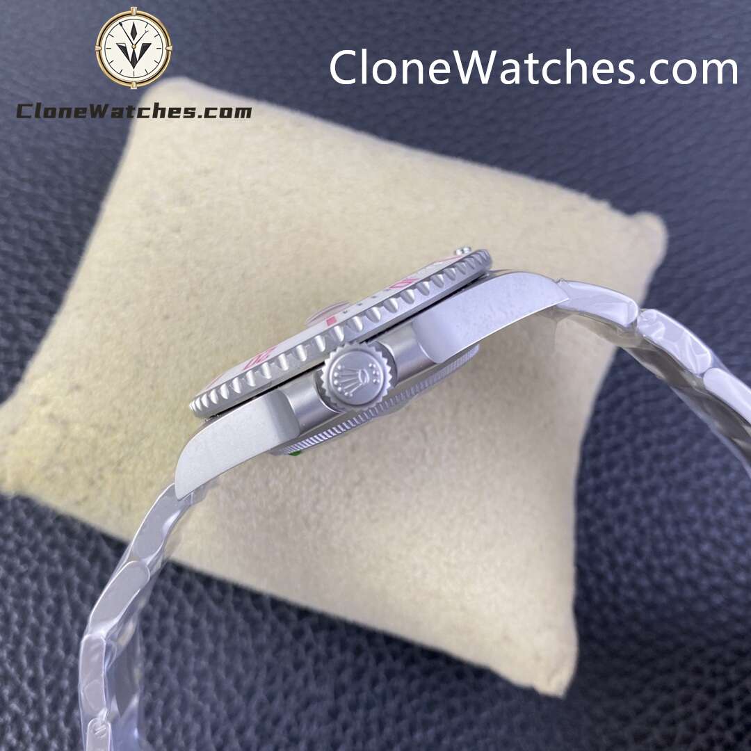 Modified Super Clone Watches 1:1 DiW Rolex Submariner FUCHSIA 3235 Movement - Image 7