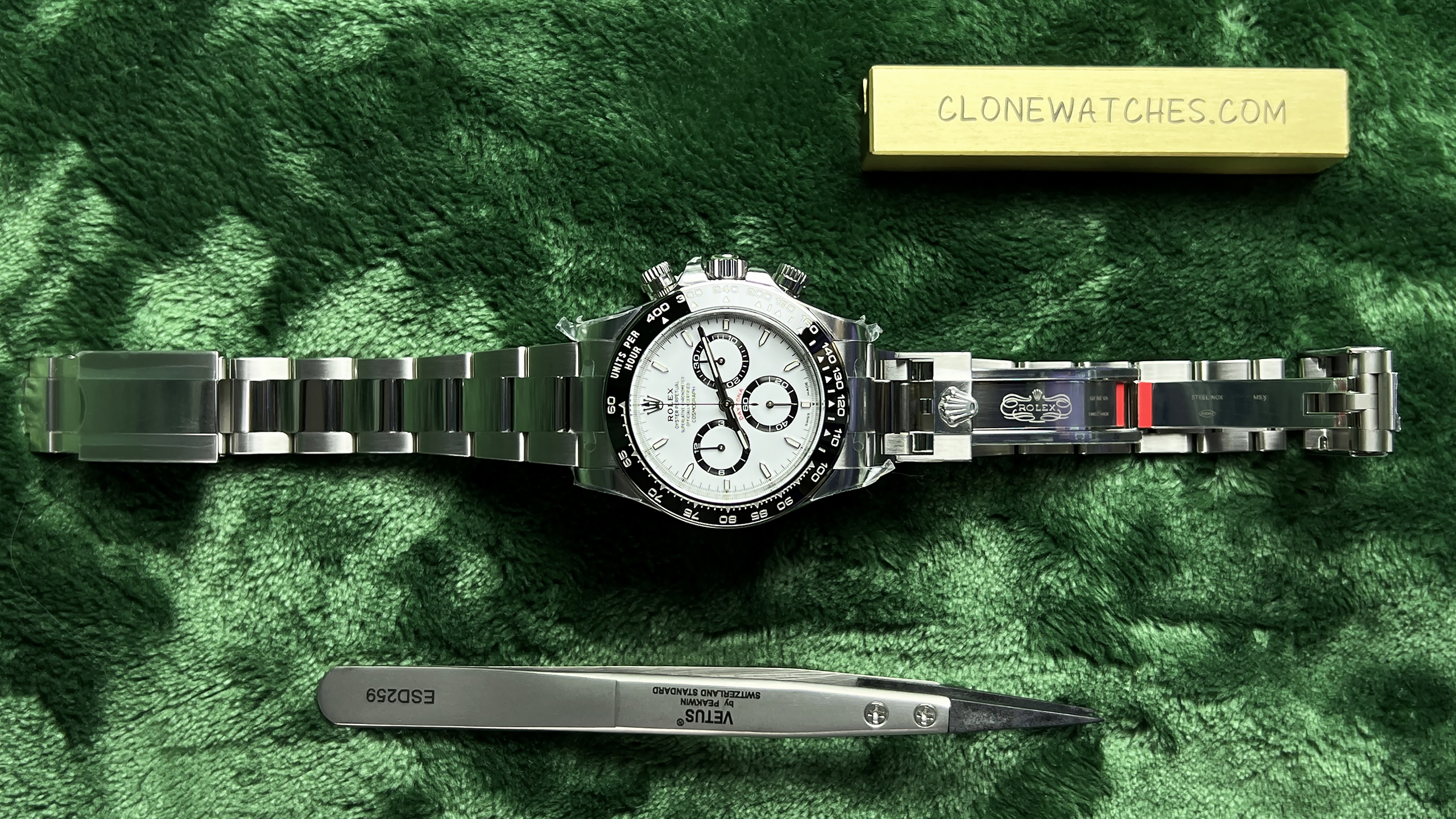 Rolex Clone Watch Strap Detail