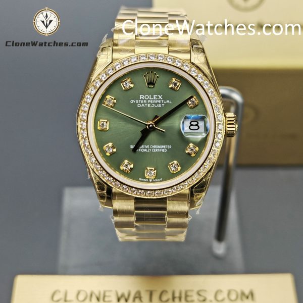 Rolex Super Clone Watches 1:1 DateJust m278288rbr-0007 President  31MM 2236 Movement