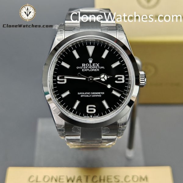 Rolex Super Clone Watches 1:1 Oyster Perpetual Explore 36mm Black Dial m124270-0001 3230 Movement