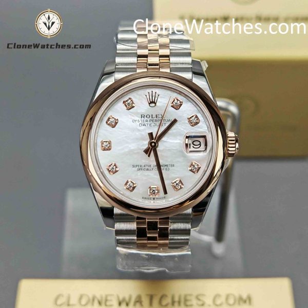 Rolex Super Clone Watches 1:1 DateJust m278243-0028 Jubilee 31MM 2236 Movement