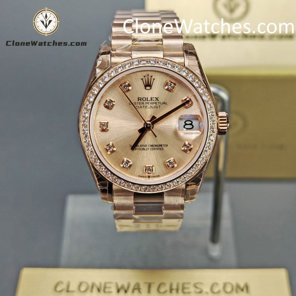 Rolex Super Clone Watches 1:1 DateJust m278285rbr-0025 President 31MM 2236 Movement