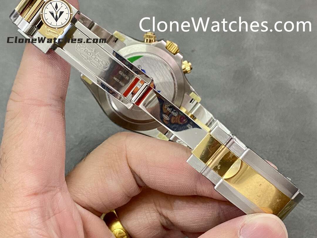 Rolex Super Clone Watches 1:1 Daytona Black Dial m116503-0011 4130 Movement - Image 8