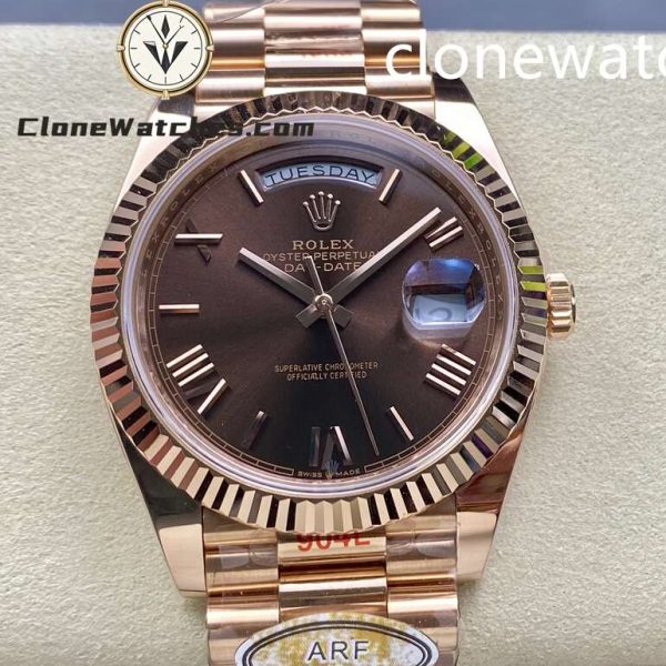 Super Clone Watches – Rolex  Day Date Rose Gold m228235-0002
