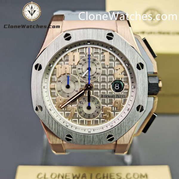 Super Clone Watches – Audemars Piguet Royal Oak Offshore Rose Gold 26210OI