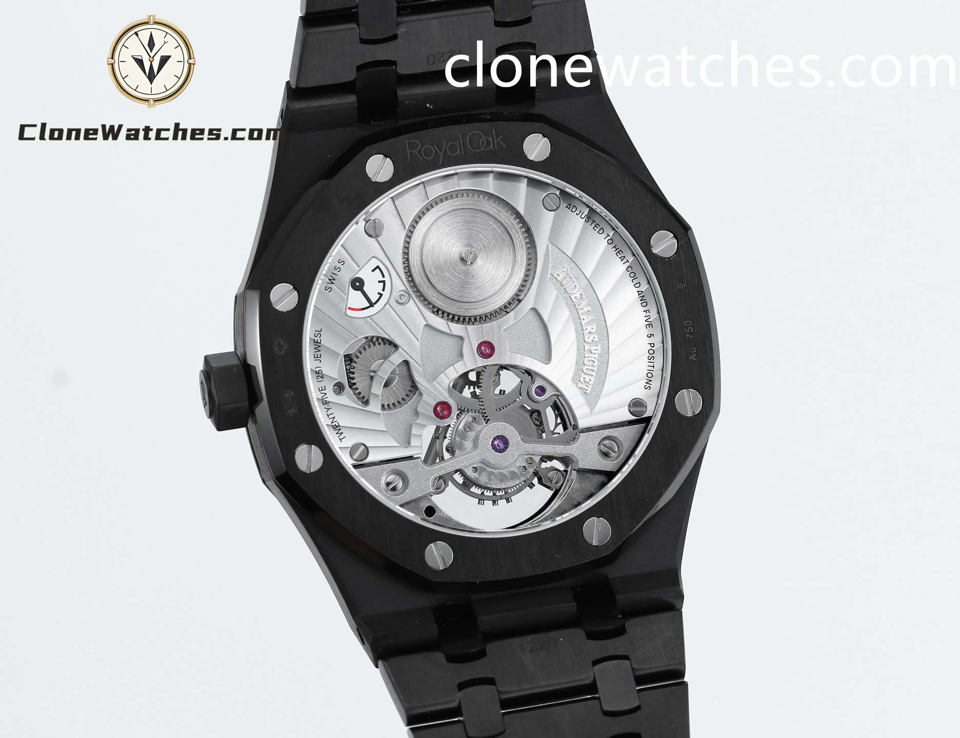Audemars Piguet Super Clone Watches 1:1 Royal Oak 26522CE Black Tourbillon Dial 41mm - Image 7