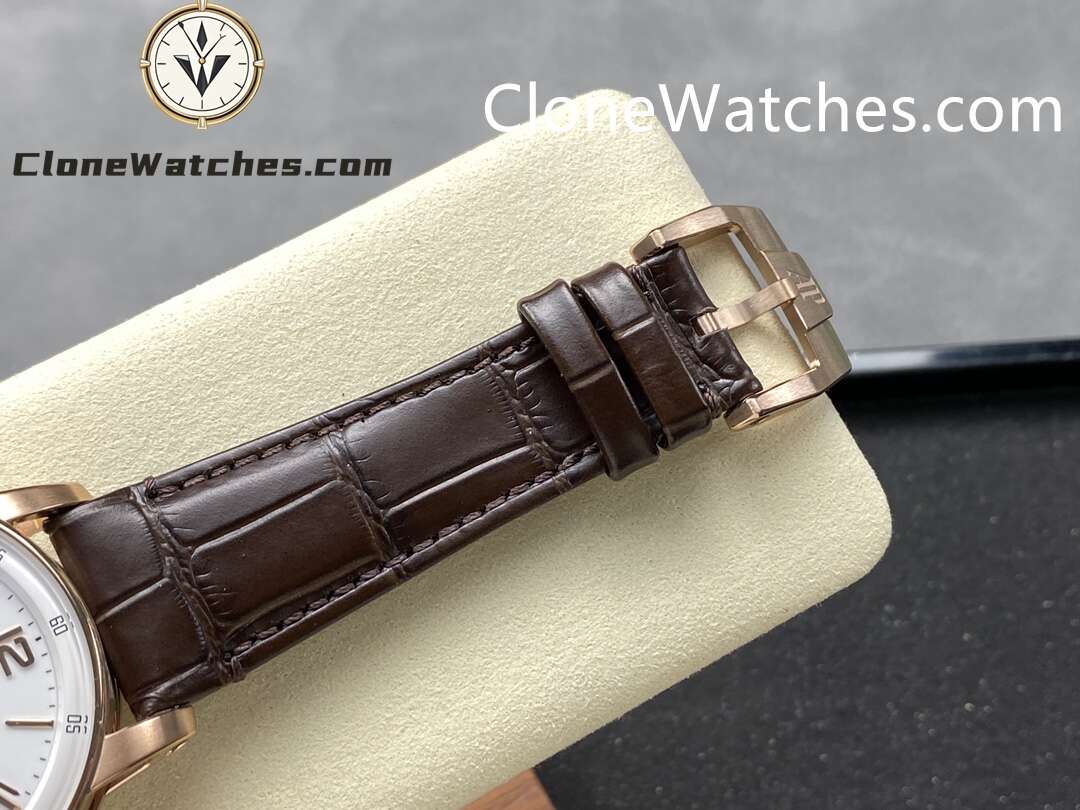 Audemars Piguet Super Clone Watches 1:1 Code 11.59 by Rose Gold 15210OR White Dial 41MM - Image 8