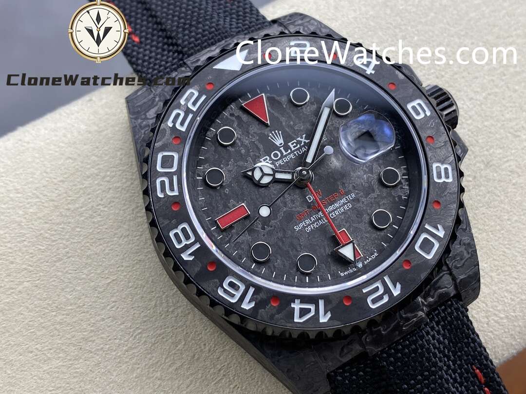 Modified Super Clone Watches 1:1 NTPT Rolex GMT Master Vintage Red 3186 Movement - Image 2