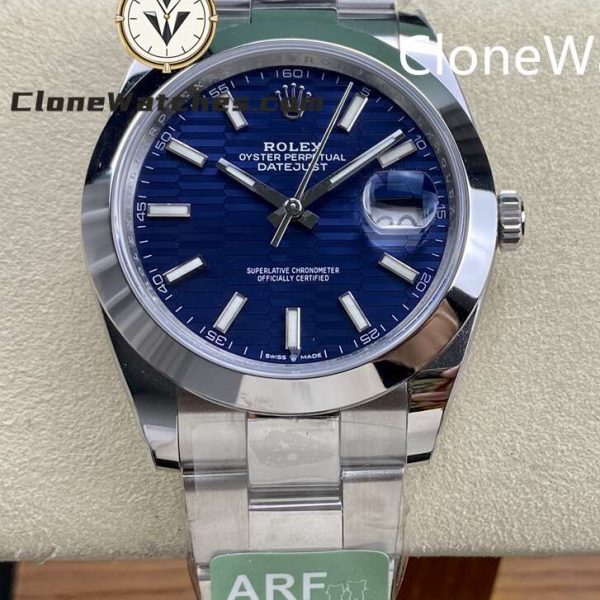 Super Clone Watches – Rolex DateJust Blue Dial M126300 - 0023