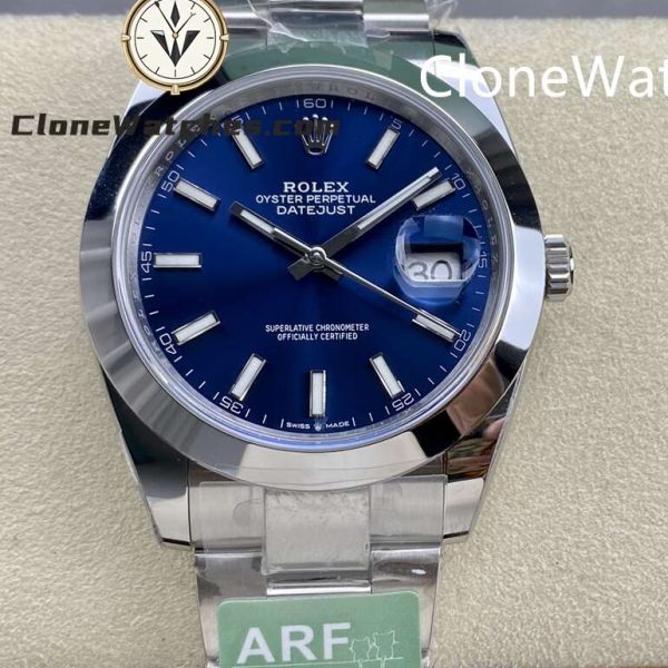 Super Clone Watches – Rolex DateJust Blue Dial M126300 – 0001
