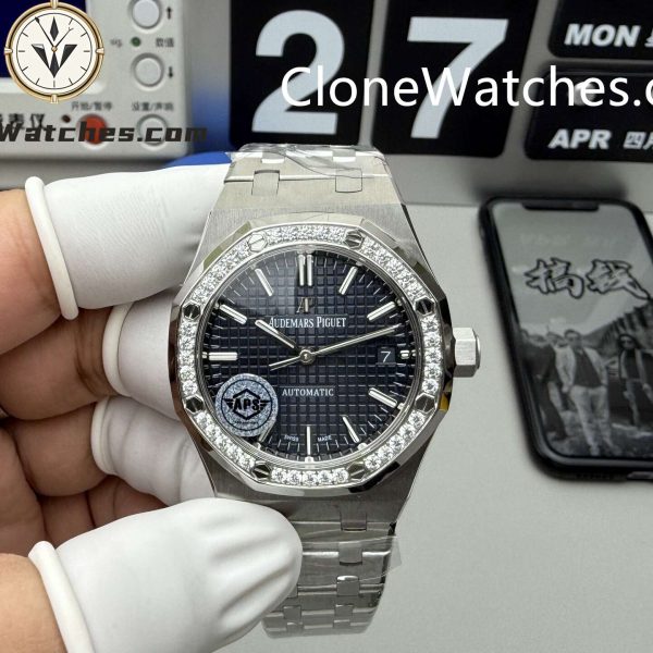 Super Clone Watches – Audemars Piguet 15451ST Black Dial