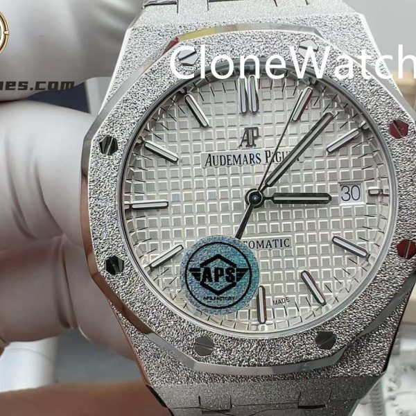 Super Clone Watches – Audemars Piguet 15454BC White Dial