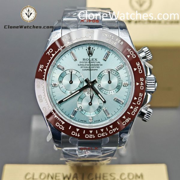 Rolex Super Clone Watches 1:1 ICE BLUE Daytona M116506-0002 4130 Movement