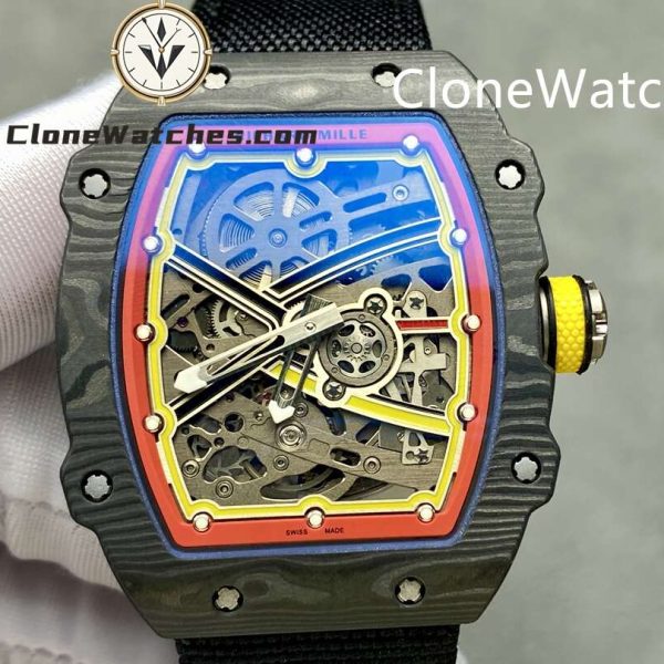 Super Clone Watches – Richard Mille RM 67 – 02 Black Strap