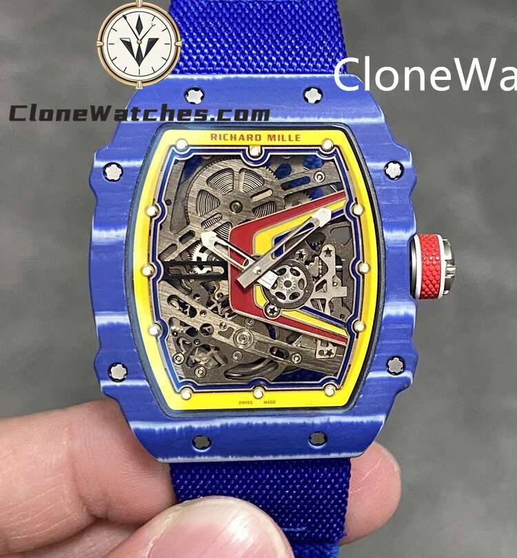 Super Clone Watches – Richard Mille RM 67 – 02 Blue Strap