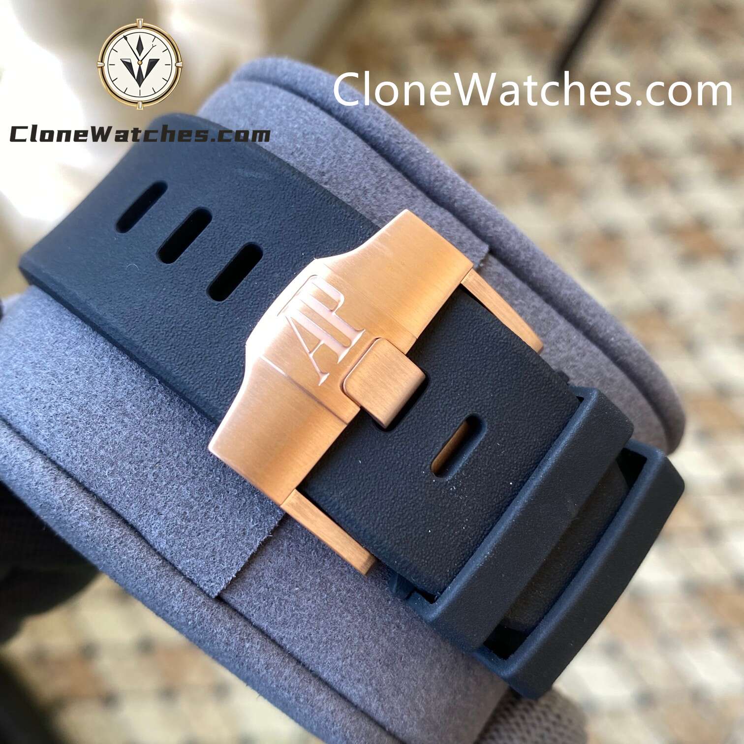 Audemars Piguet Super Clone Watches 1:1 Royal Oak Offshore Chronograph Rose Gold 26400RO 44MM - Image 9