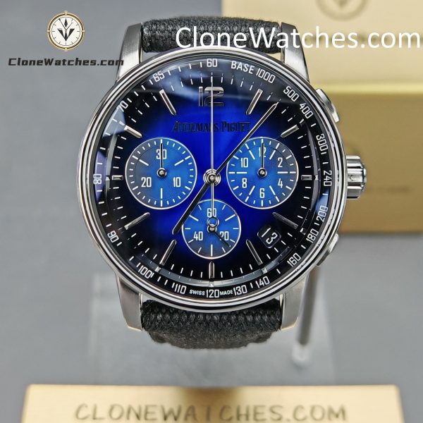 Audemars Piguet Super Clone Watches 1:1 Code 11.59 Smoky Blue Dial 26393BC 41mm