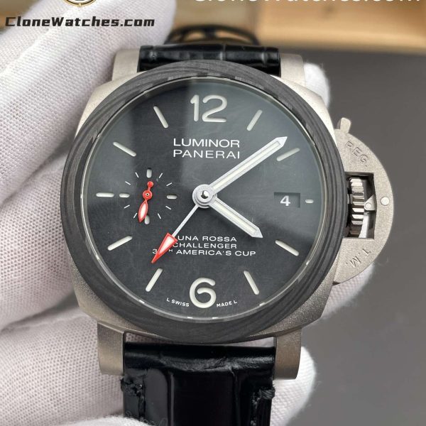 Panerai Super Clone Watches 1:1 Luminor Luna Rossa GMT PAM01096 42MM